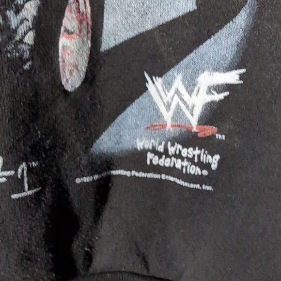 Stone Cold Steve Austin WWF Vintage Wrestling Pullover Crewneck Sweatshirt Large - Picture 3 of 8